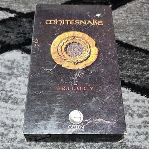 WHITESNAKE TRILOGY VHS 1987 DOCUMENTARY MUSIC VIDEO ROCK HAIR METAL